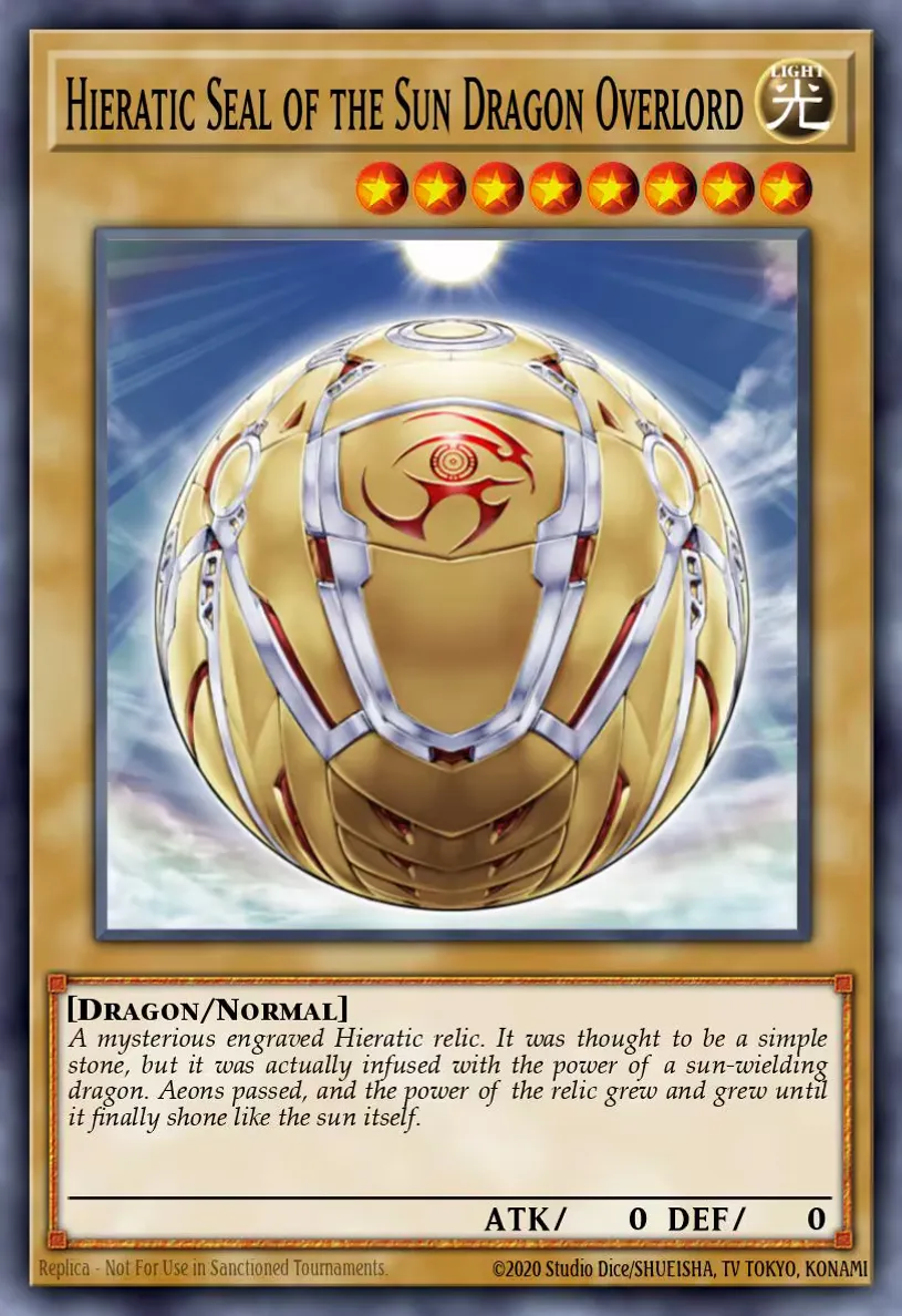 Hieratic Seal of the Sun Dragon Overlord