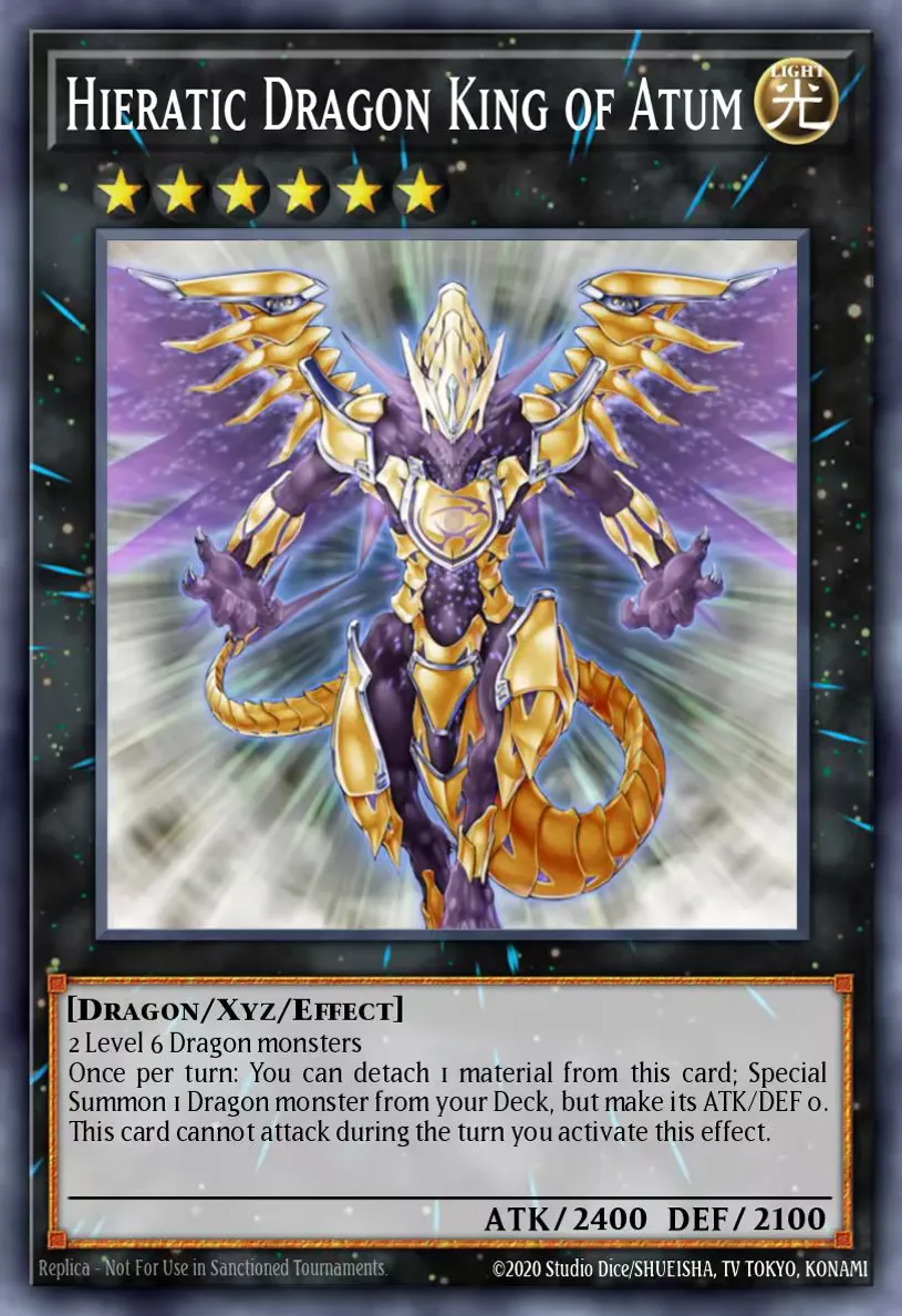 Hieratic Dragon King of Atum