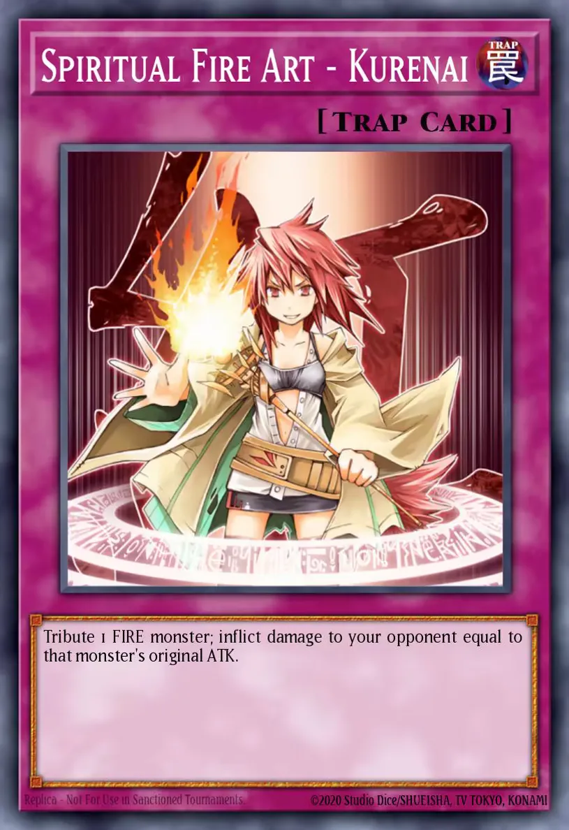Spiritual Fire Art - Kurenai