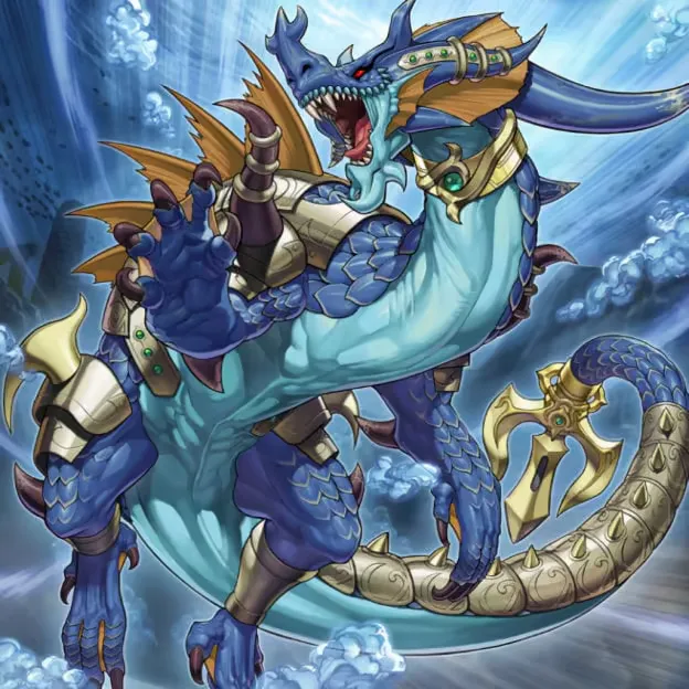 Poseidra, the Atlantean Dragon