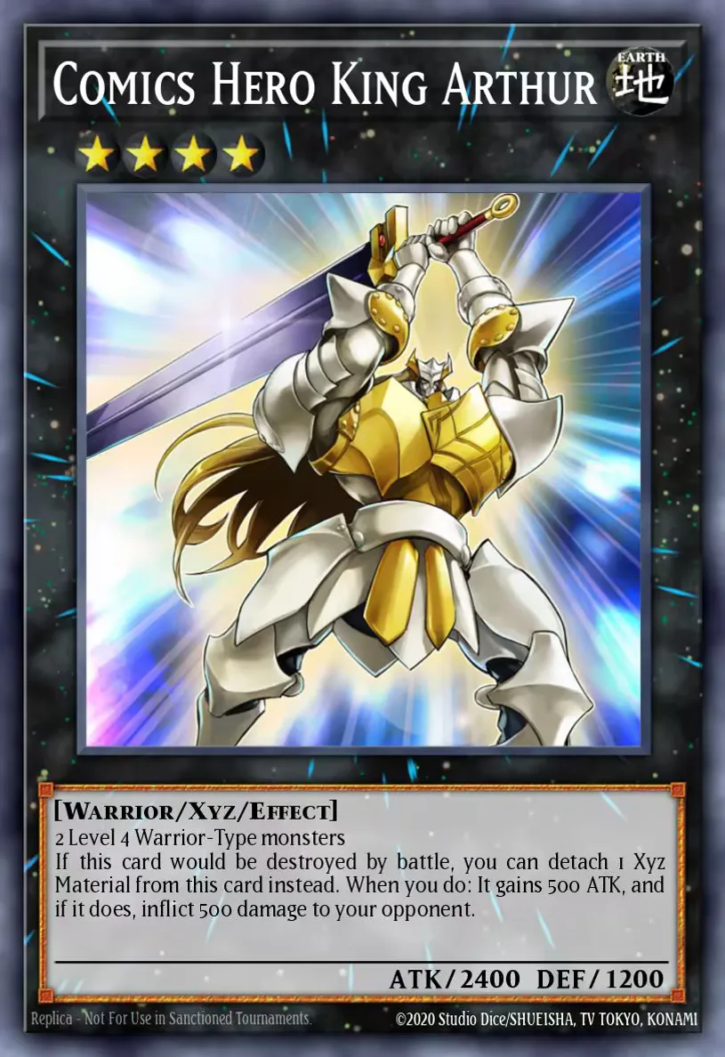 Comics Hero King Arthur