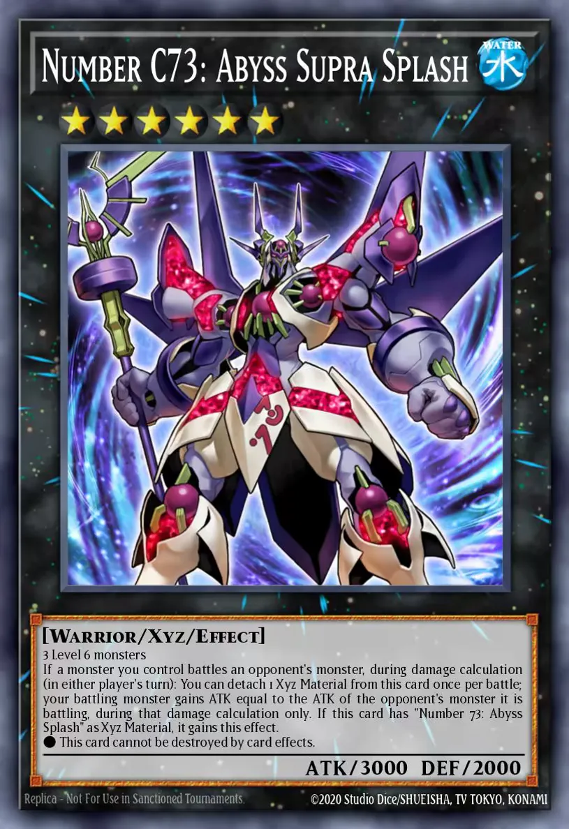 Number C73: Abyss Supra Splash